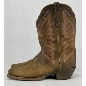 Ariat Autry Womens 10" Square Snip Toe Boots 9B